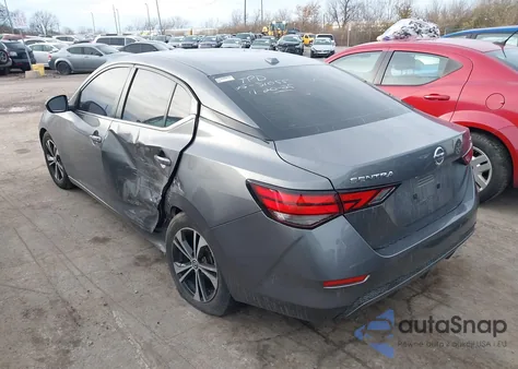 2021 Nissan Sentra Sv Xtronic Cvt z USA, uszkodzony, nr VIN 3N1AB8CV6MY273690